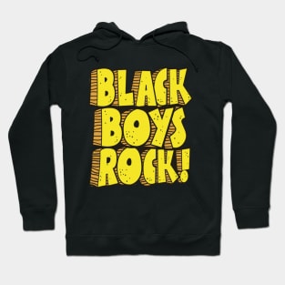 Black Boys Rock Hoodie